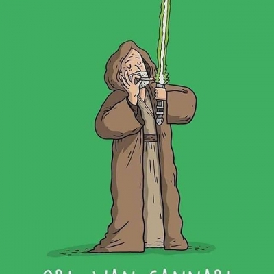 May the force of the cannabis be with you
#cannabis #force #green #power #legalize #marijuana #obiwankenobi #starwars #drugwar #cbd #medicine #nature #smoking #smokeweed #weed #weedsmokers
#highallday #thc #cbd #indica #sativa #stoned #weedthatweneed #bcn #bcnhighlife | Cannabis Barcelona